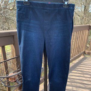 Spanx Blue Leggings Size L
